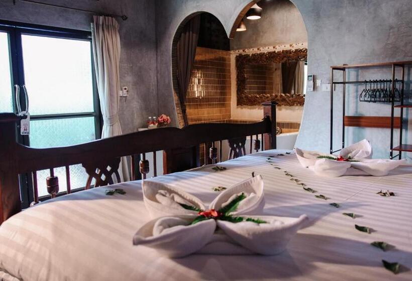 디럭스 룸, Namphung Phuket Boutique Resort