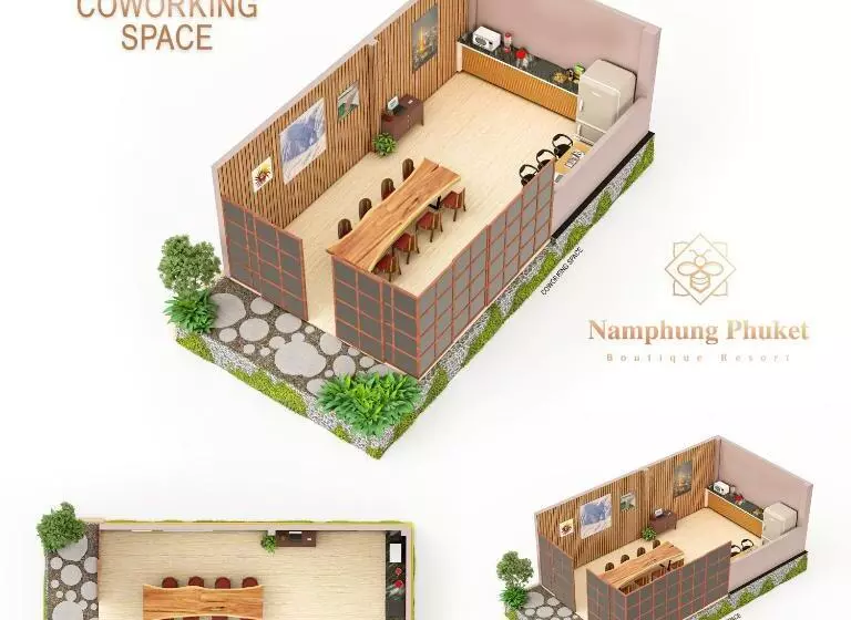 デラックスルーム, Namphung Phuket Boutique Resort
