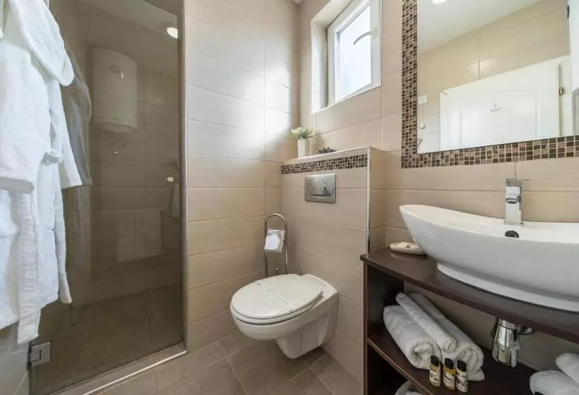 اتاق استاندارد با بالکن, Garni Hotel President De Luxe