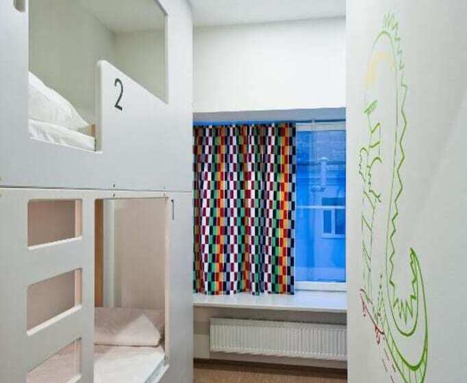 חדר סטנדרט עם מיטת קומתיים, Hostel Friends Graffiti