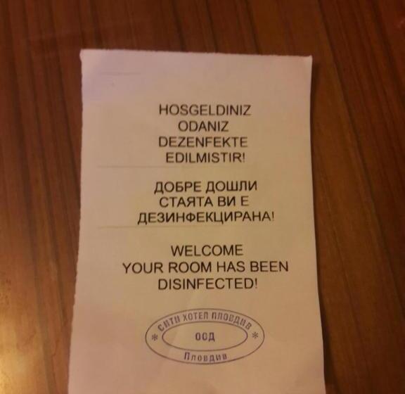 스탠다드 싱글 룸, City Hotel Plovdiv