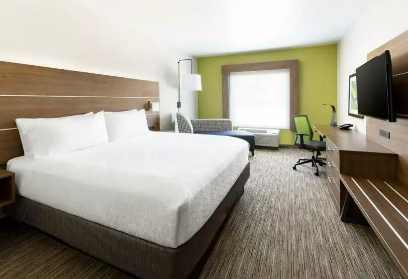 キングサイズベッドのデラックスルーム, Holiday Inn Express & Suites Oakhurst Yosemite Park Area, An Ihg