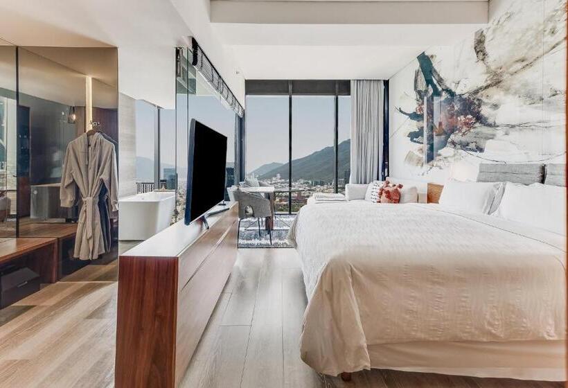 חדר דחוקס עם מיטת קינג, Live Aqua Monterrey