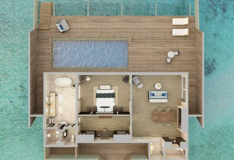 ویلای 1 خوابه, The St. Regis Maldives Vommuli Resort
