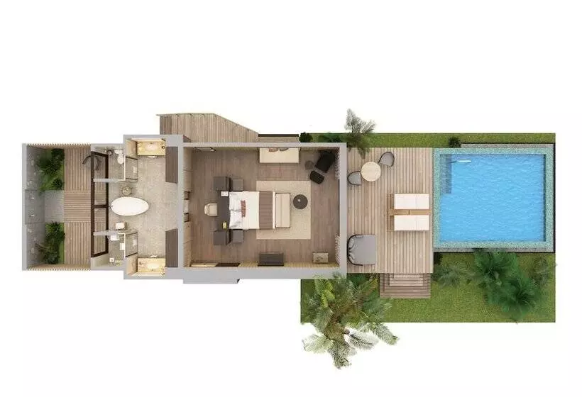 ビラホテル１ベッドルーム, The St. Regis Maldives Vommuli Resort