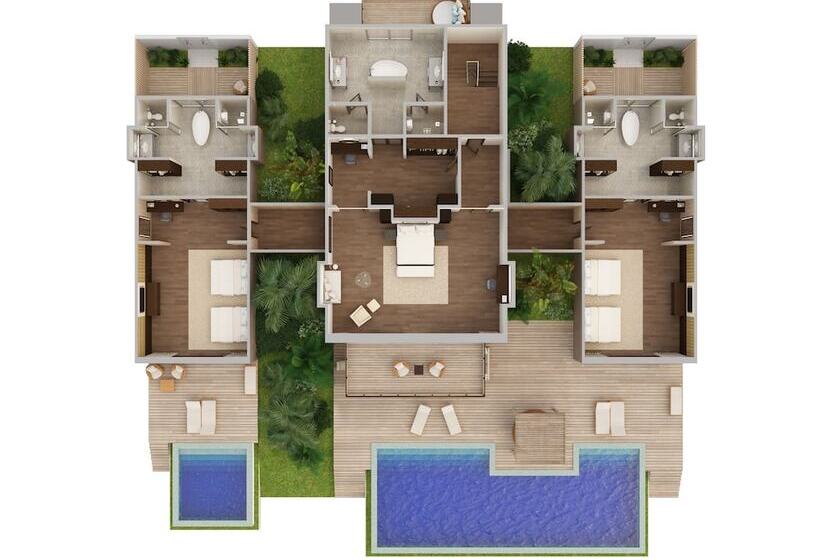 ویلای 3 خوابه, The St. Regis Maldives Vommuli Resort