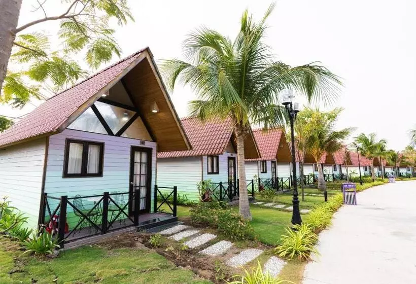 ویلای استاندارد با چشم‌انداز باغ, Ttc Resort Ninh Thuan  Unlimited Access To Water Park