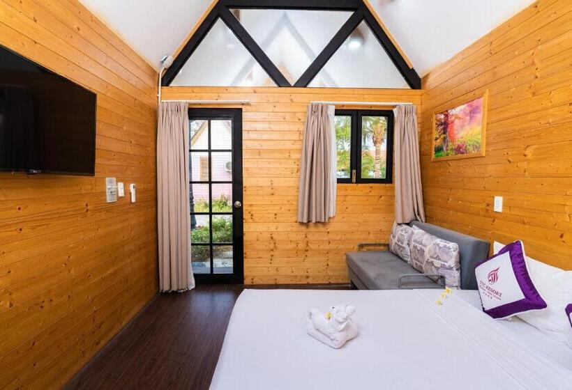 ویلای استاندارد با چشمانداز باغ, Ttc Resort Ninh Thuan Unlimited Access To Water Park