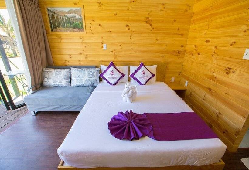 خانه یا کلبه ی ییلاقی با نمای استخر, Ttc Resort Ninh Thuan Unlimited Access To Water Park