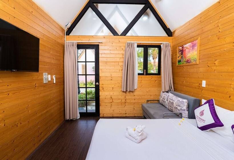 ویلای استاندارد با چشمانداز باغ, Ttc Resort Ninh Thuan Unlimited Access To Water Park