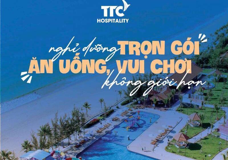 سوئیت جونیور با چشمانداز باغ, Ttc Resort Ninh Thuan Unlimited Access To Water Park