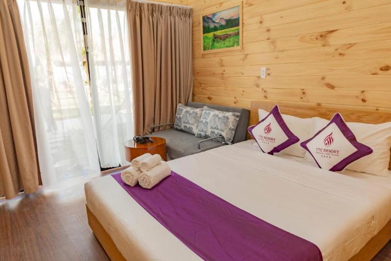 ویلای استاندارد با چشمانداز باغ, Ttc Resort Ninh Thuan Unlimited Access To Water Park