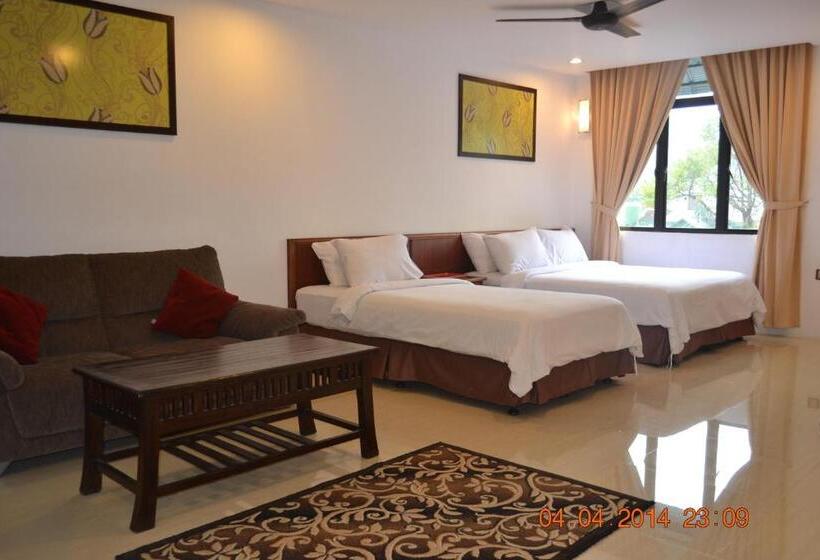 غرفة ديلوكس عائلية, Ag Hotel Penang