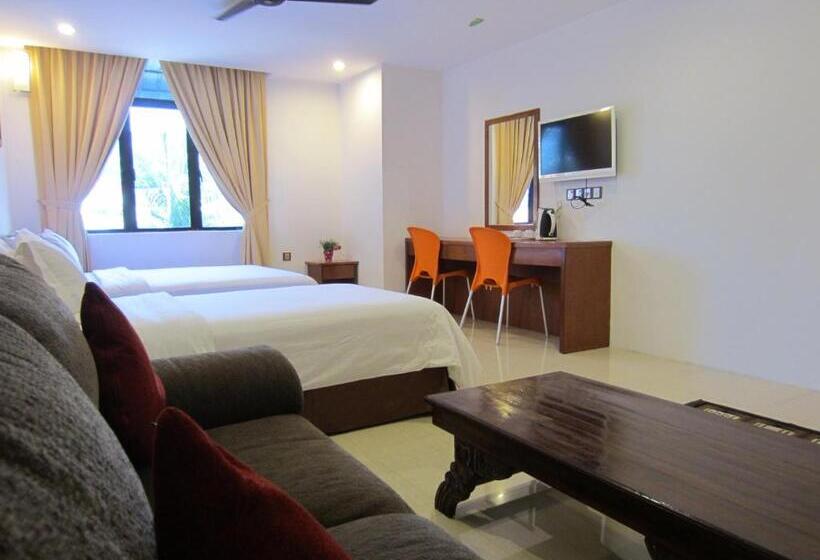 غرفة ديلوكس عائلية, Ag Hotel Penang