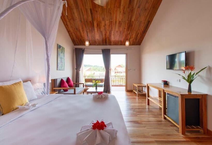 Standard Værelse til 3 pers. Haveudsigt, La Casa Resort