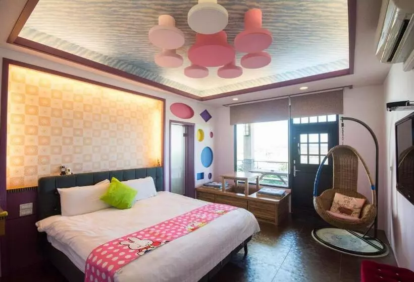 اتاق استاندارد با بالکن, Lanyang Beach Villa