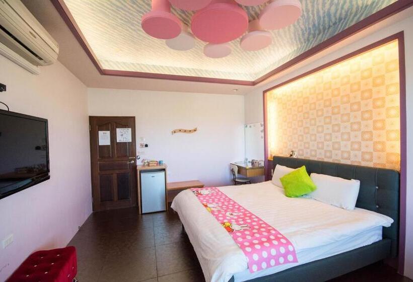 اتاق استاندارد با بالکن, Lanyang Beach Villa
