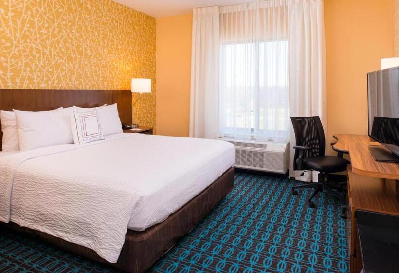 キングサイズベッドのスタンダードルーム, Fairfield Inn & Suites By Marriott Akron Stow