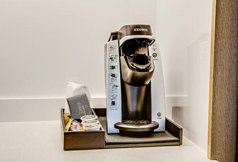 מיטת קינג בסוויטה, Springhill Suites By Marriott Dayton Vandalia