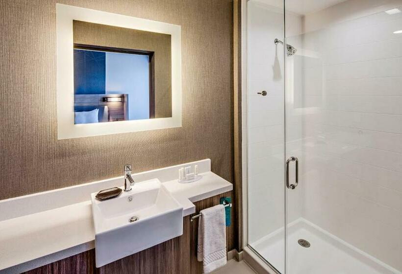 מיטת קינג בסוויטה, Springhill Suites By Marriott Dayton Vandalia