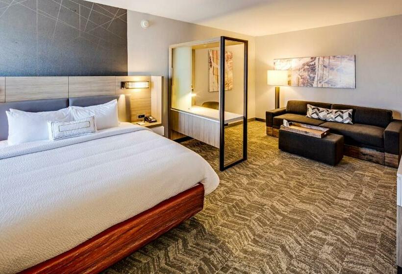 מיטת קינג בסוויטה, Springhill Suites By Marriott Dayton Vandalia