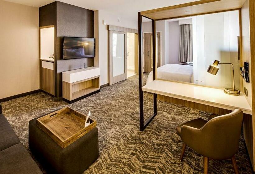 מיטת קינג בסוויטה, Springhill Suites By Marriott Dayton Vandalia