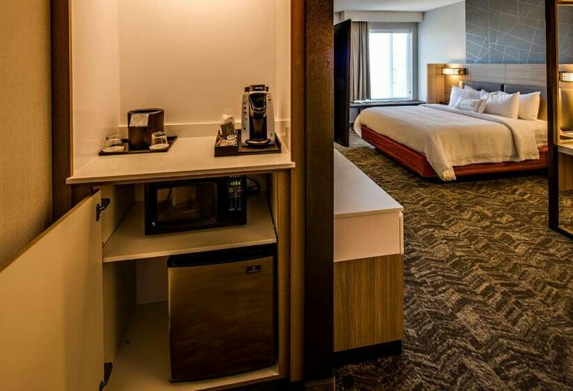 מיטת קינג בסוויטה, Springhill Suites By Marriott Dayton Vandalia