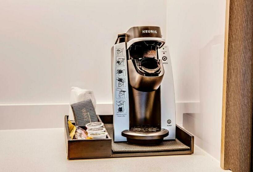 מיטת קינג בסוויטה, Springhill Suites By Marriott Dayton Vandalia