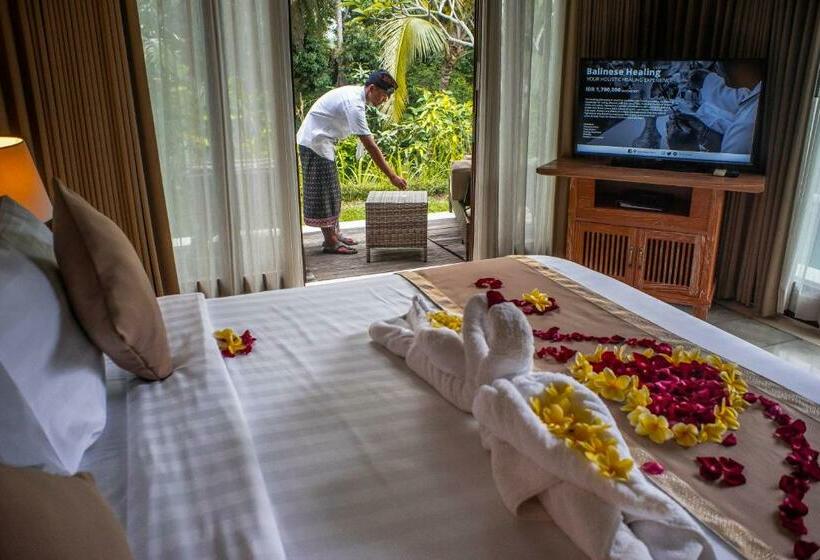 别墅: 1间卧室带游泳池, Visesa Ubud Resort