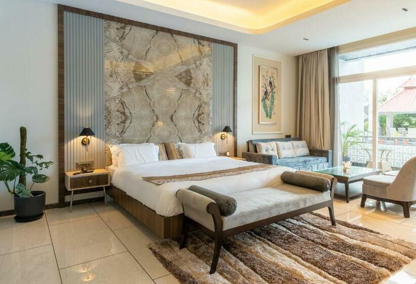 带大床的标准间, Mountain Creek Villa Udaipur