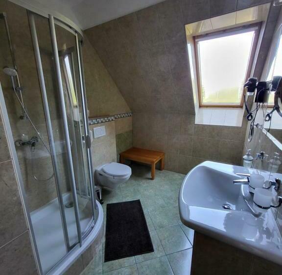 غرفة قياسية ثلاثية, Bárna Vadászpanzió