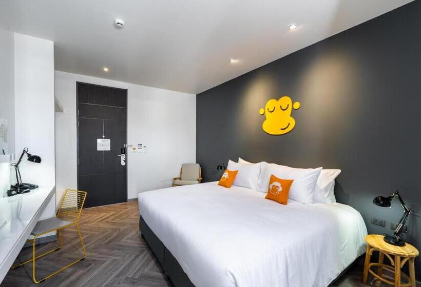 스탠다드 룸 킹사이즈 침대, Newly Opened   Blu Monkey Hub And Hotel Krabi Town