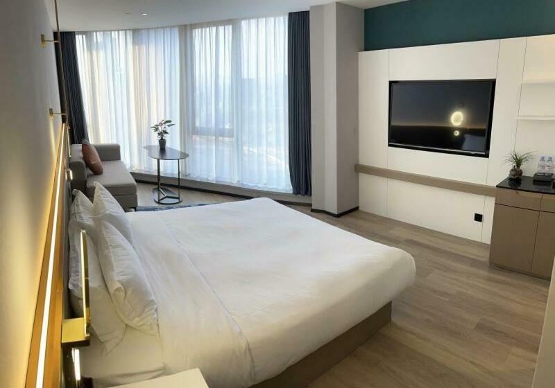חדר סטנדרט עם נוף, Greentree Eastern Hotel Yiwu International Trade City