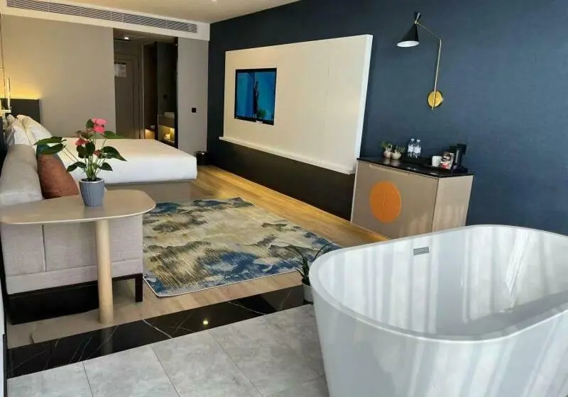 Deluxe-huone, Greentree Eastern Hotel Yiwu International Trade City