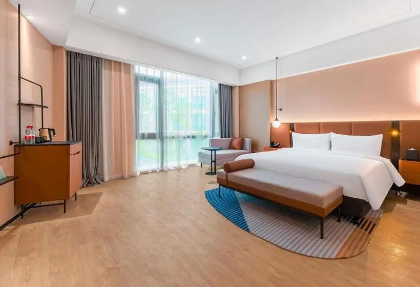 キングサイズベッドのエクゼクティブルーム, Novotel Nantong Development Zone