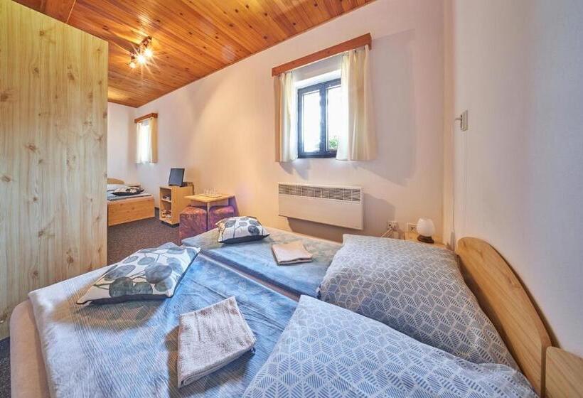 غرفة قياسية رباعية, Penzion Pod Lesem