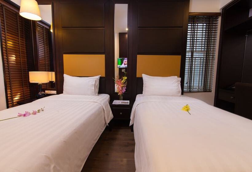 اتاق لوکس با چشم‌انداز باغ, Le Grand Hanoi   The Classic