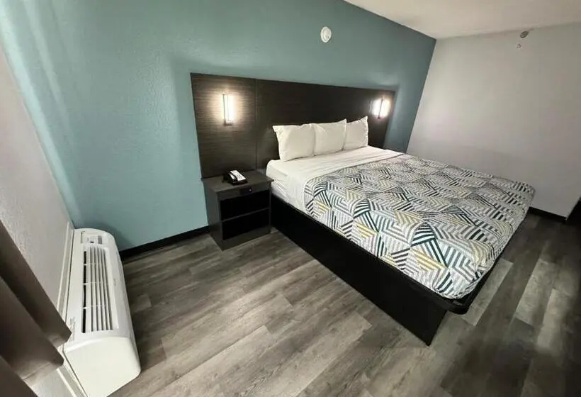 اتاق لوکس با تخت بزرگ, Studio 6 Suites East Syracuse Airport