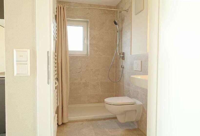 Standard studio with lake view, Gästehaus Hornstein