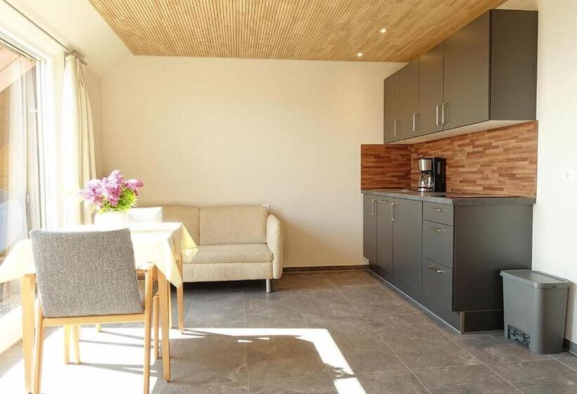 Standard studio with lake view, Gästehaus Hornstein