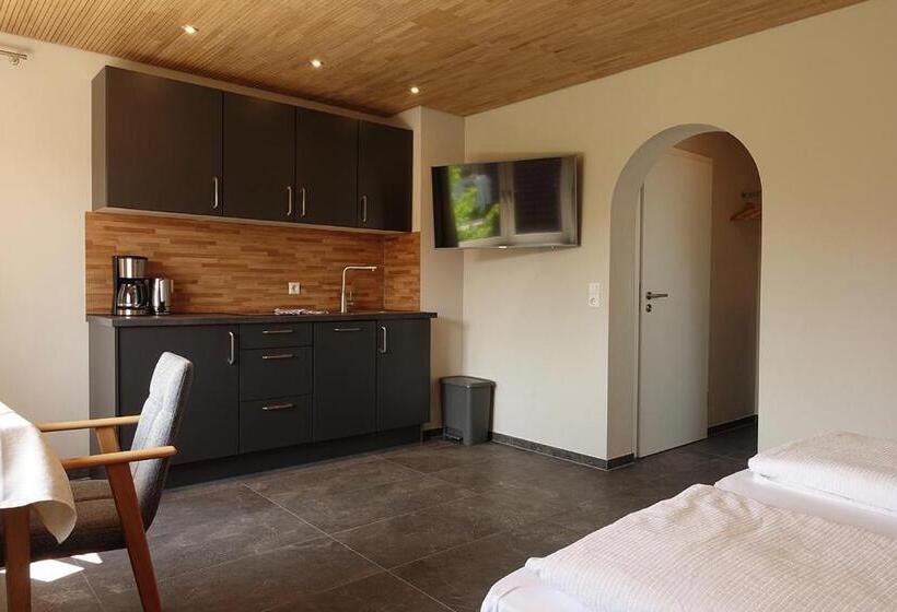 Standard studio with lake view, Gästehaus Hornstein