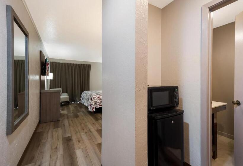 디럭스 룸 킹사이즈 침대, Red Roof Inn Madisonville