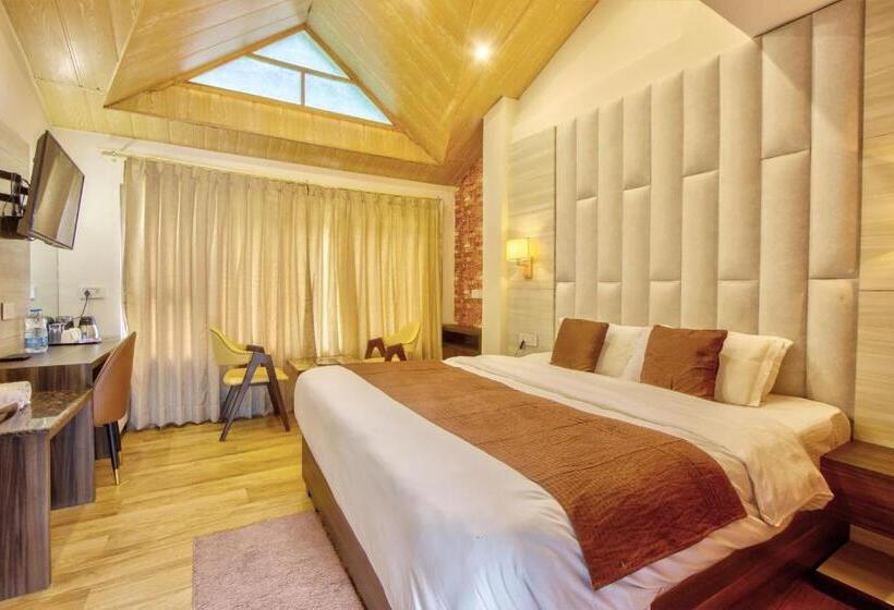 Deluxe room with river view, Katson Blue Manali