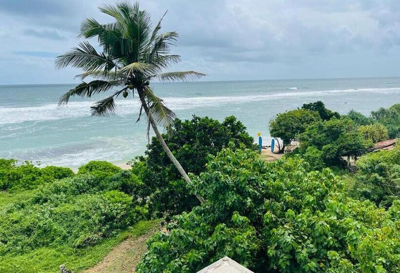 غرفة ديلوكس مطلّة علي البحر, Blue Waves Ocean Mirissa