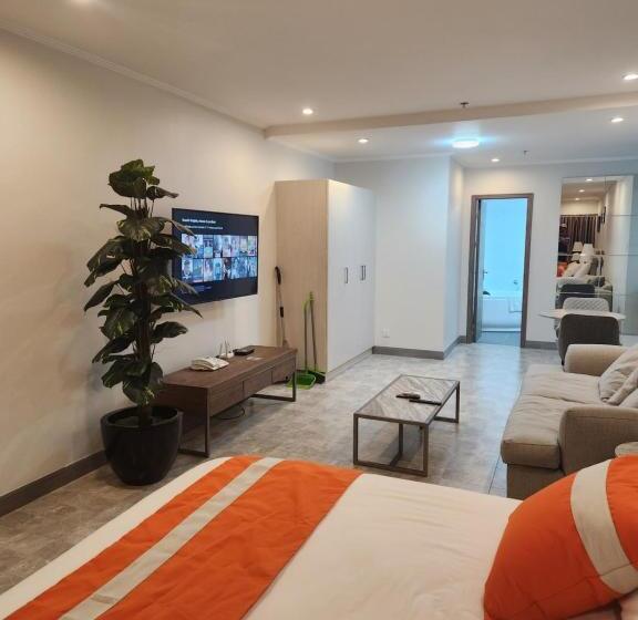 آپارتمان 1 خوابه با بالکن, La Grande Residence 10th Floor Deluxe Unit