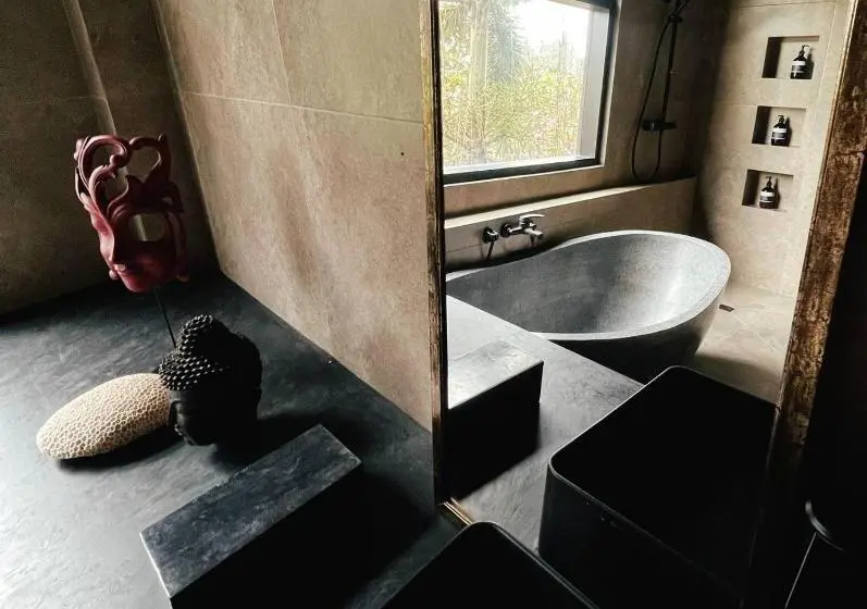 Deluxe-huone Puutarhanäkymä, Surflab Villa