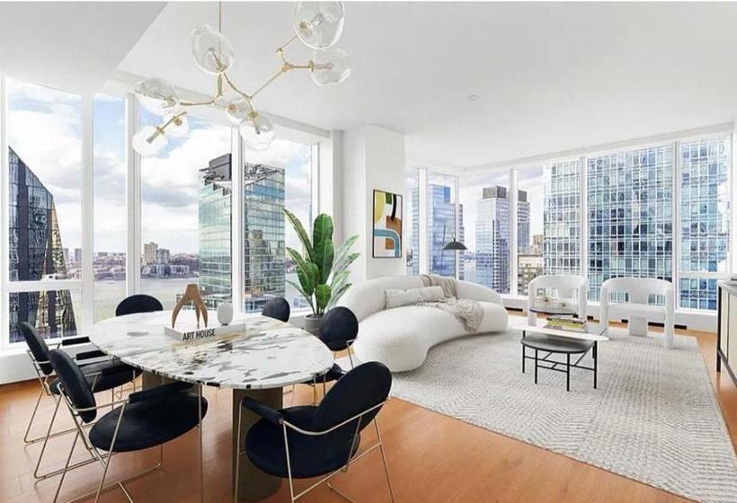 침실 3개 아파트, Stunning Views Of Manhattan