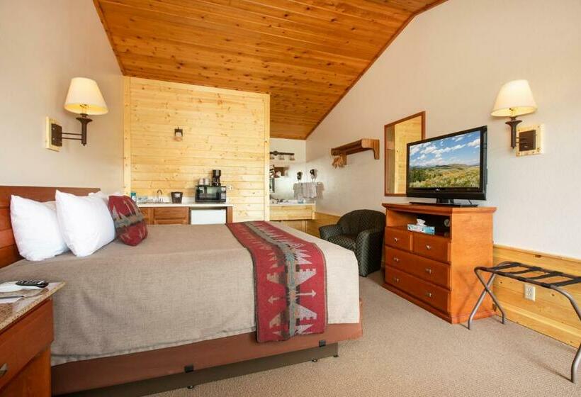 غرفة ديلوكس سرير كينج, Flat Creek Inn