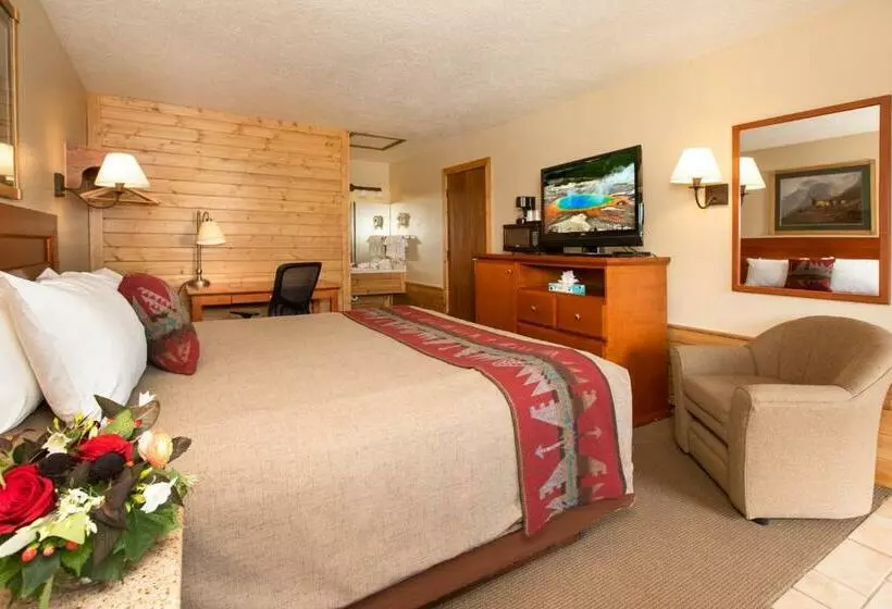 キングサイズベッドのスタンダードルーム, Flat Creek Inn
