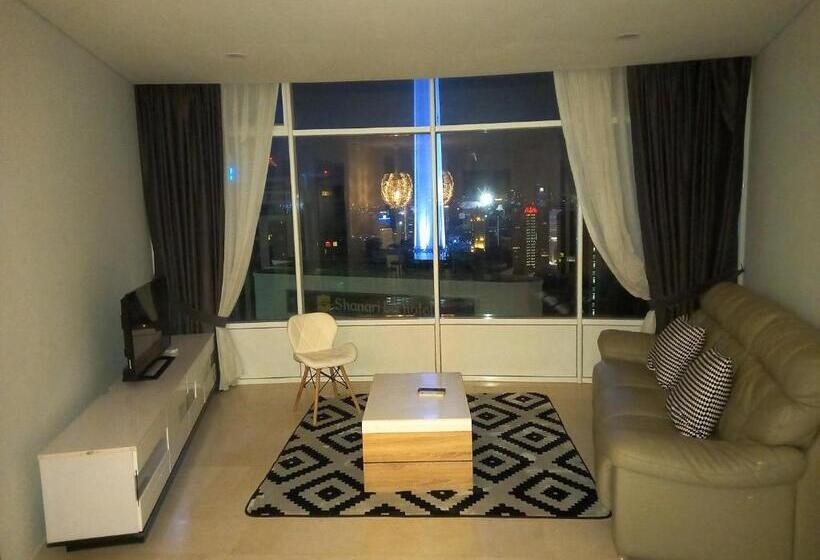 آپارتمان 1 خوابه با چشم‌انداز, Luxury Apartment Near Klcc & City Center